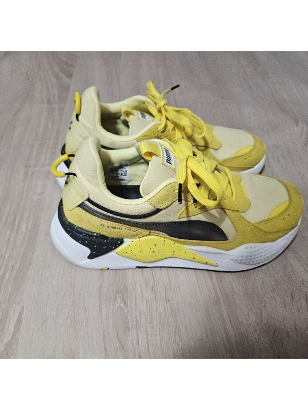 Size 6.5 Mens - PUMA Pokémon x RS-X Pikachu Yellow Sneakers Athletic Shoes